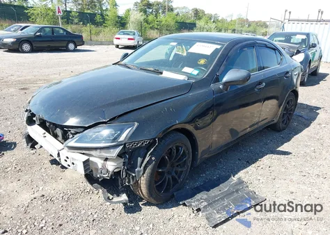 2008 Lexus Is 250 z USA, uszkodzony, nr VIN JTHCK262785024207